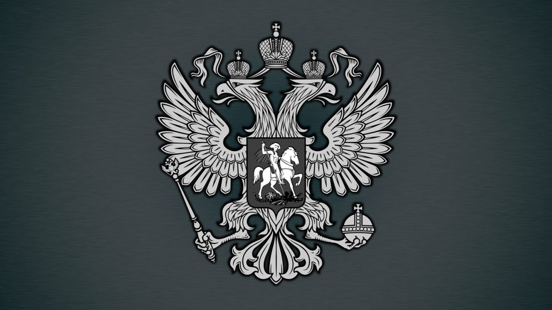 Fondo de pantalla Coat of arms of Russia 1920x1080