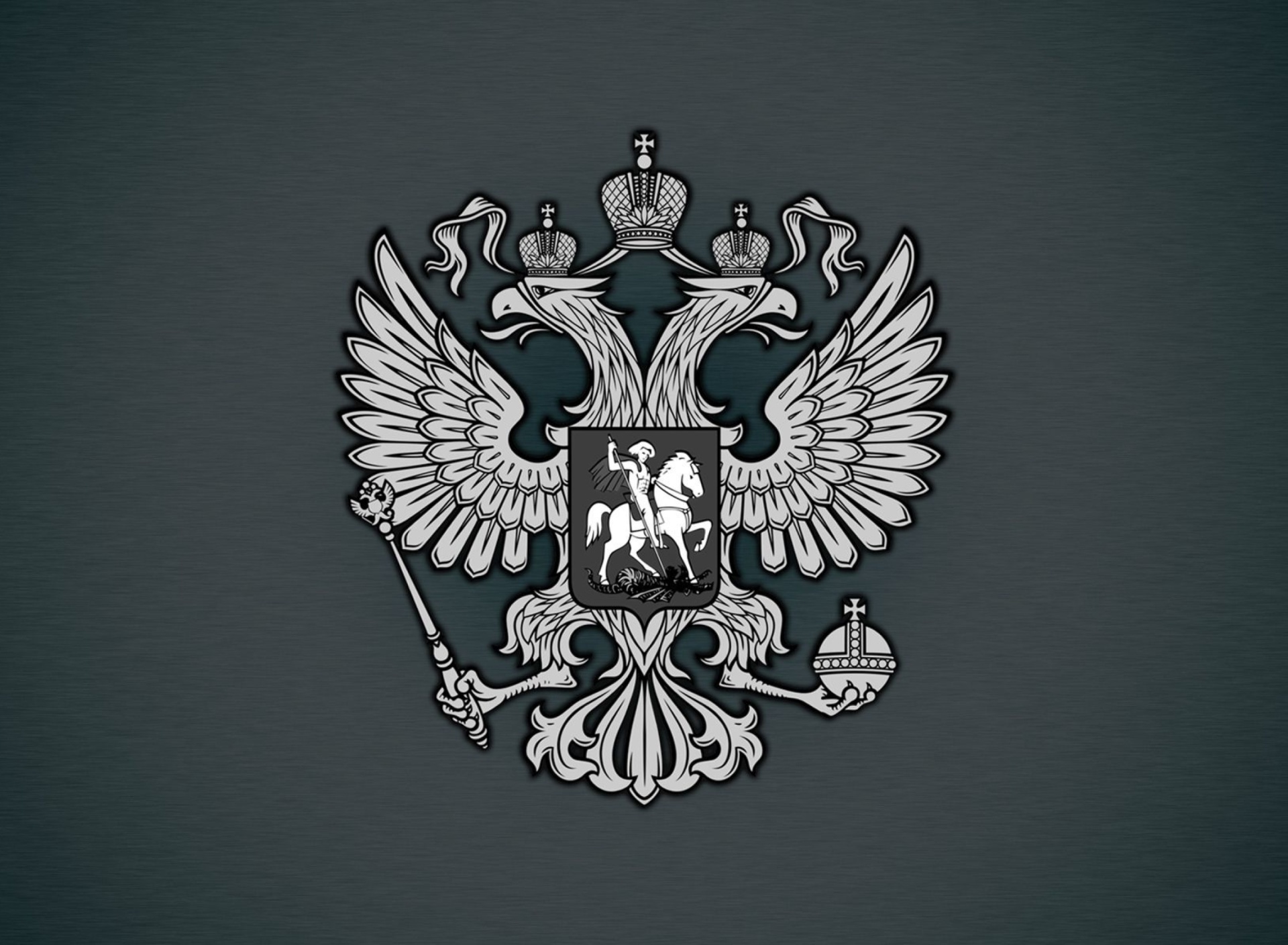Coat of arms of Russia wallpaper 1920x1408