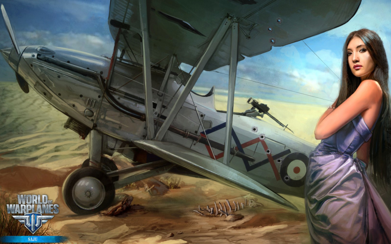 World of Warplanes wallpaper 1280x800