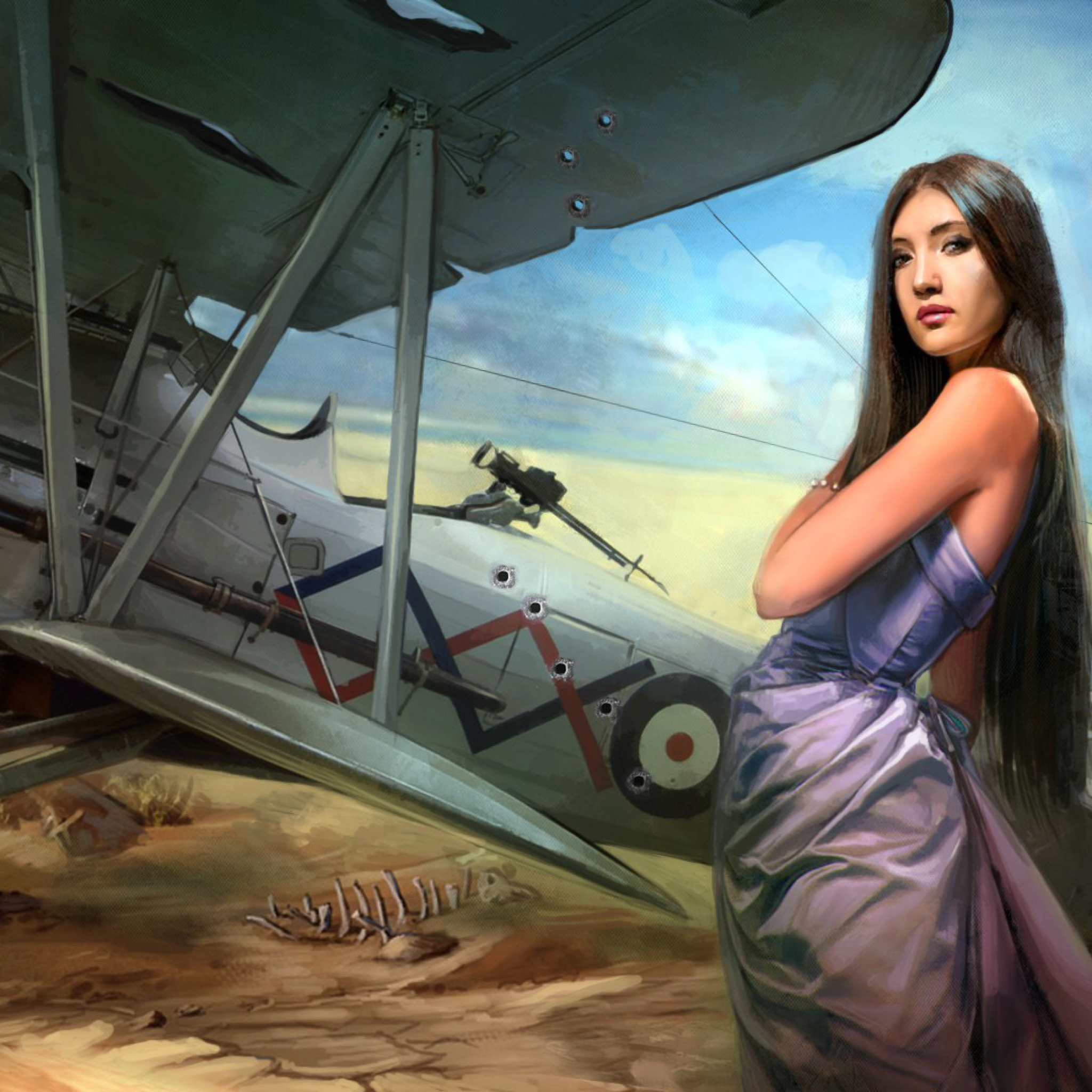 World of Warplanes wallpaper 2048x2048
