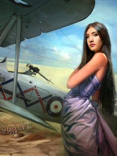 Das World of Warplanes Wallpaper 240x320