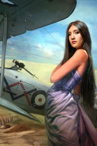 World of Warplanes wallpaper 320x480