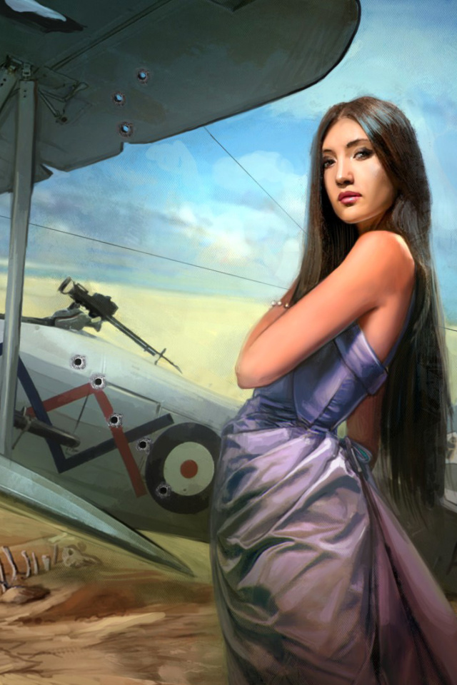 World of Warplanes wallpaper 640x960