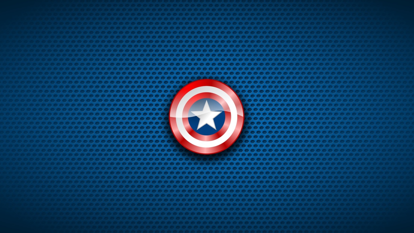 Das Captain America, Marvel Comics Wallpaper 1366x768
