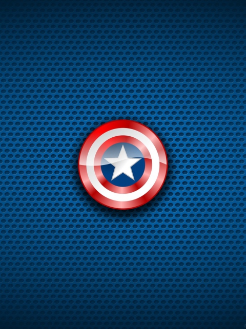 Fondo de pantalla Captain America, Marvel Comics 480x640