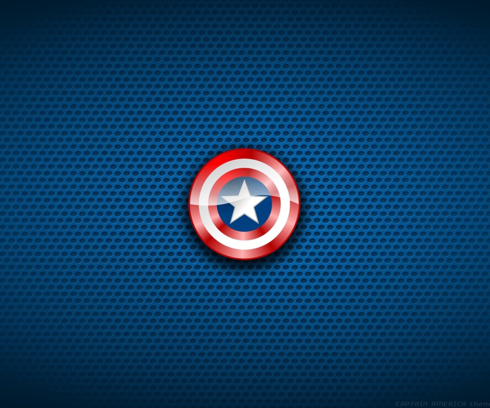 Fondo de pantalla Captain America, Marvel Comics 960x800