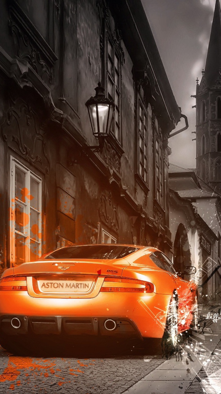 Das Aston Martin Wallpaper 750x1334