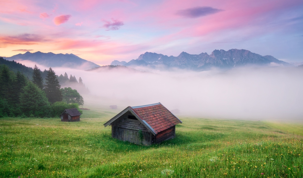 Alps Meadow Germany screenshot #1 1024x600