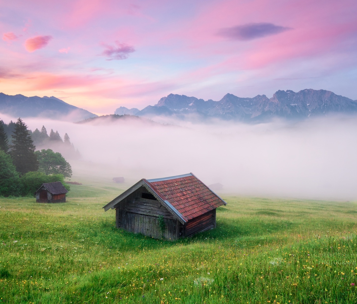 Alps Meadow Germany screenshot #1 1200x1024