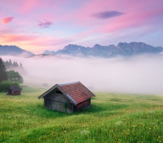 Kostenloses Alps Meadow Germany Wallpaper für iPad Air