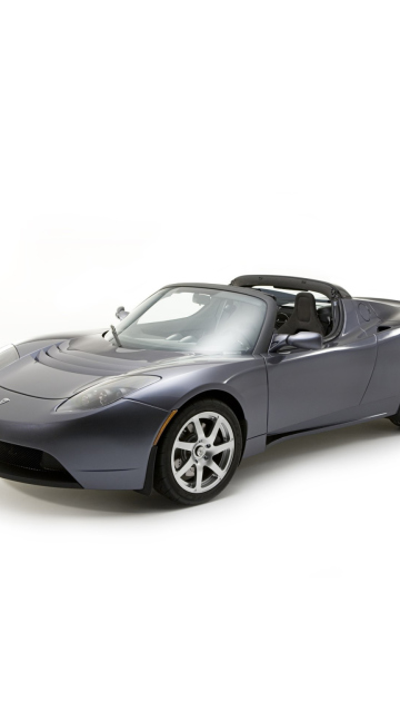 Das Tesla Roadster Wallpaper 360x640