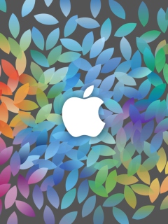 Fondo de pantalla Autumn Apple Wallpaper 240x320