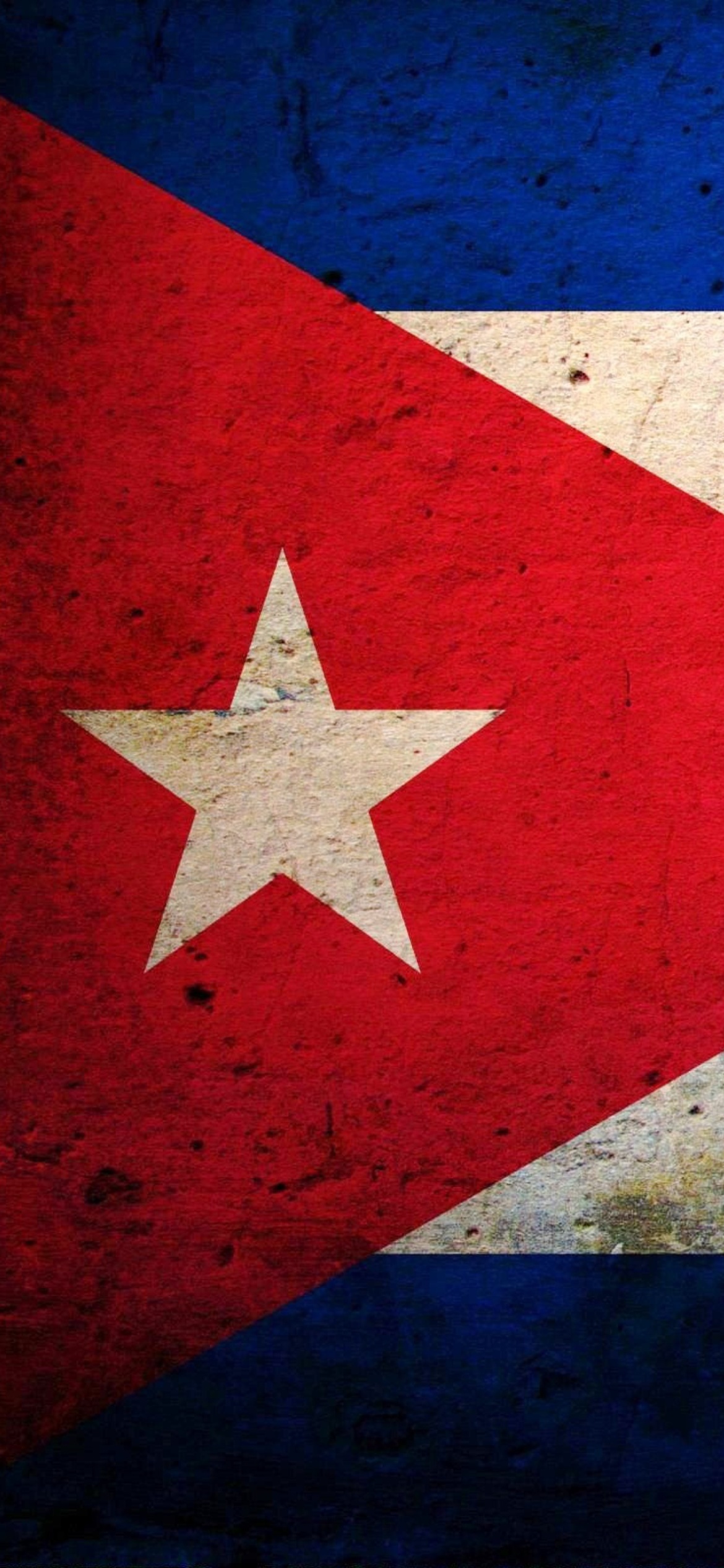 Das Cuba Flag Wallpaper 1170x2532