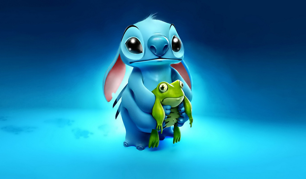 Das Stitch Film Wallpaper 1024x600