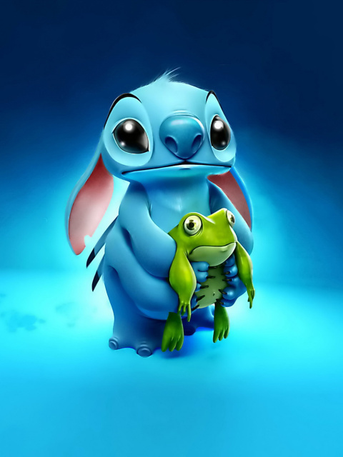 Das Stitch Film Wallpaper 480x640