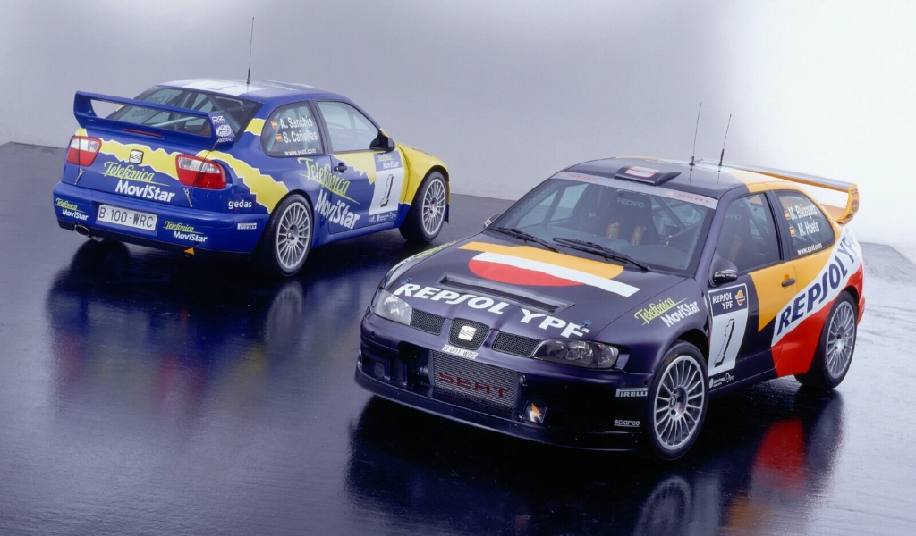 Das Seat Cordoba WRC Wallpaper 1024x600