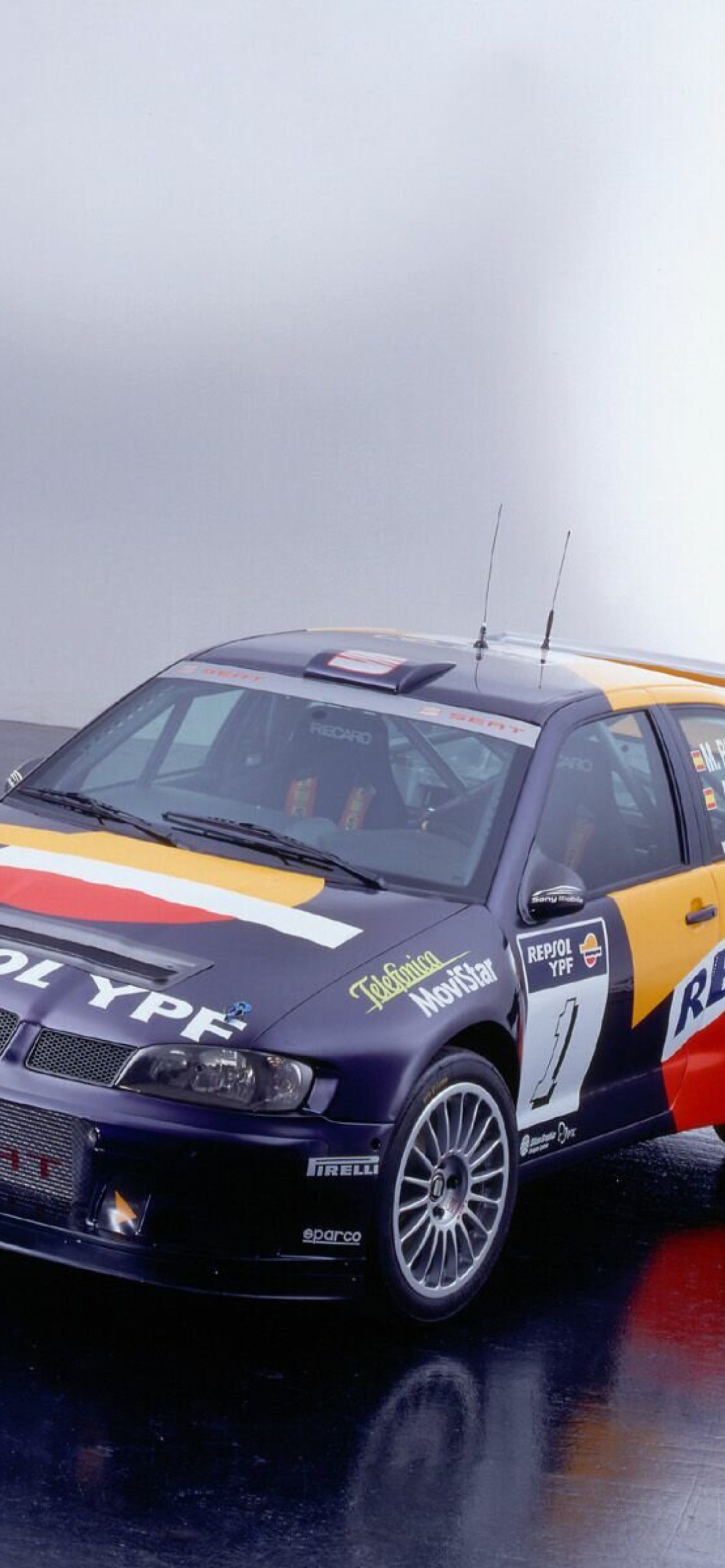 Seat Cordoba WRC wallpaper 1170x2532