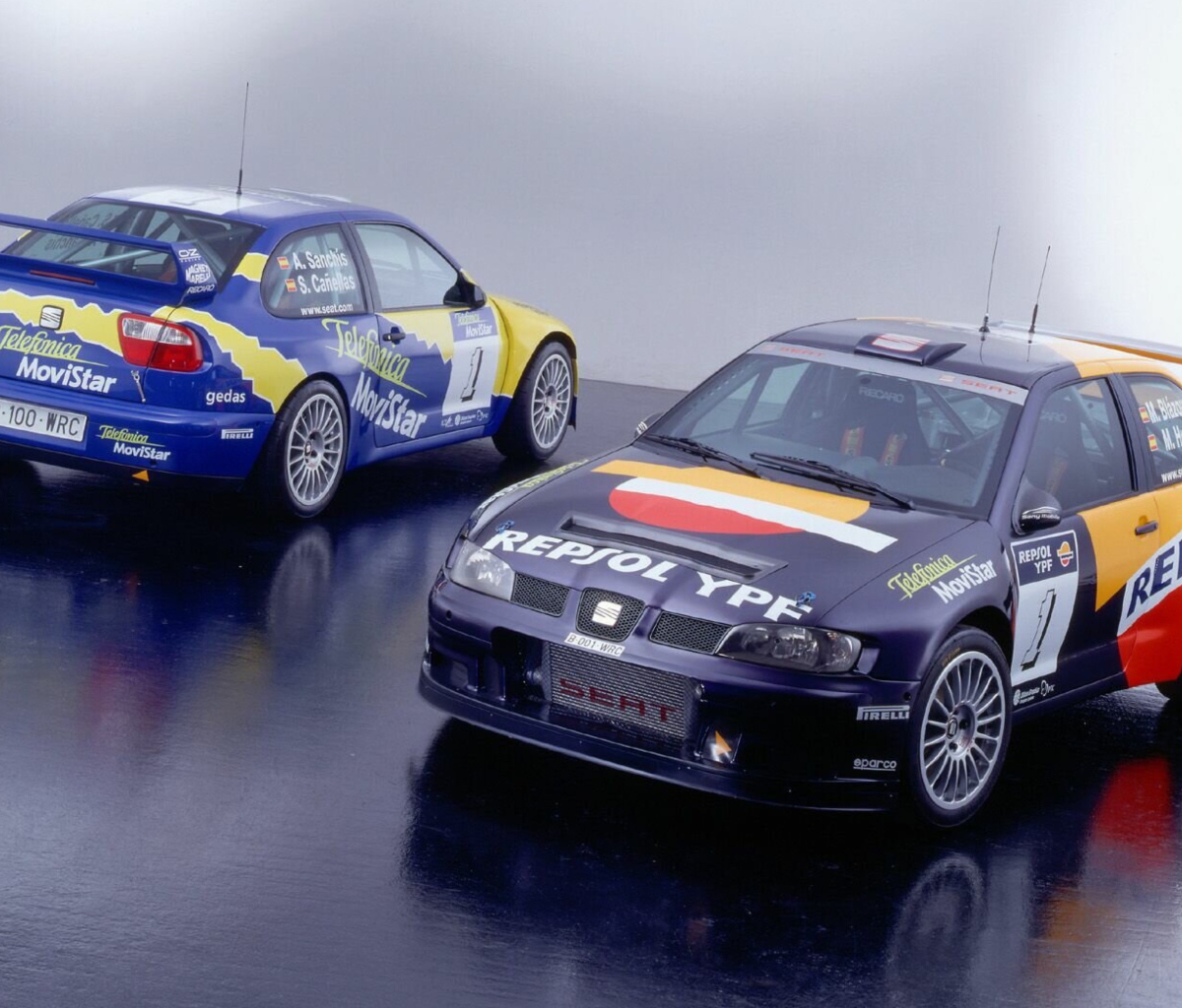 Das Seat Cordoba WRC Wallpaper 1200x1024