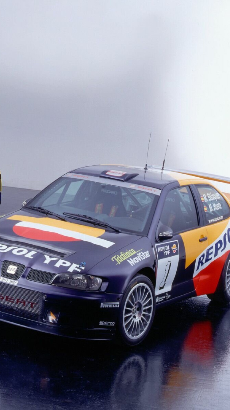 Seat Cordoba WRC wallpaper 750x1334