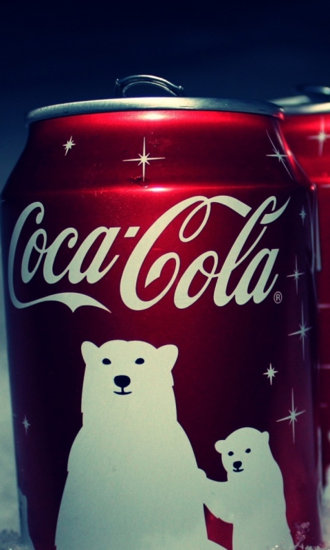 Fondo de pantalla Coca Cola Christmas 480x800