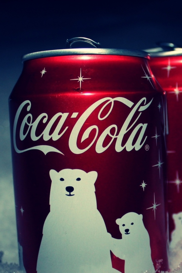 Das Coca Cola Christmas Wallpaper 640x960