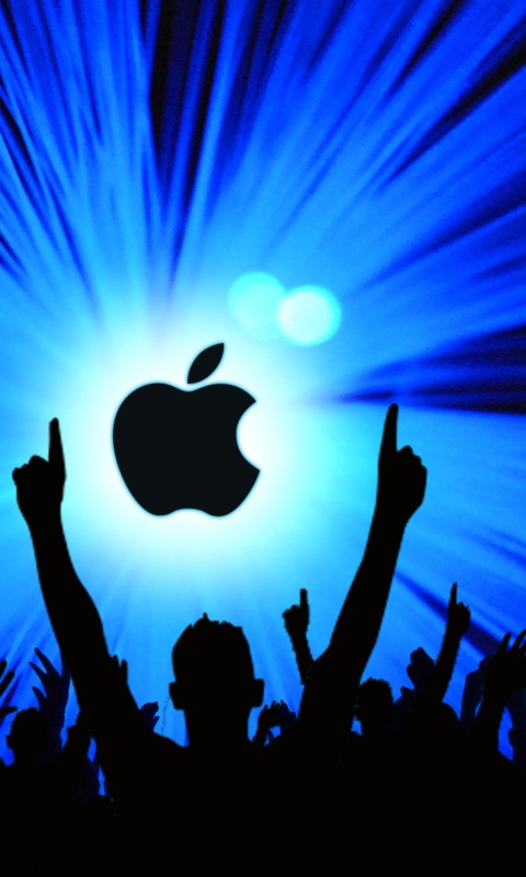 Das Apple Fame Wallpaper 480x800