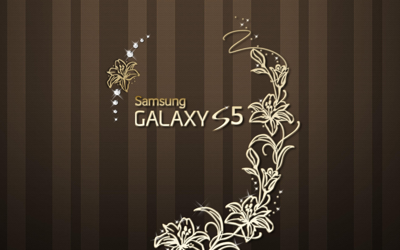 Screenshot №1 pro téma Samsung Galaxy S5 Golden 1280x800