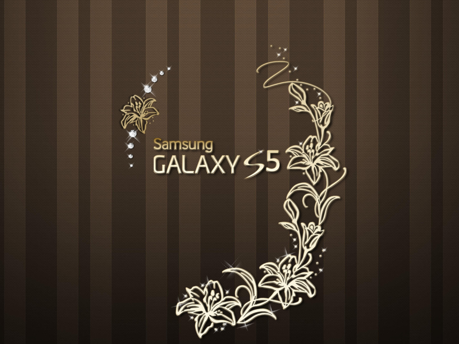 Fondo de pantalla Samsung Galaxy S5 Golden 1600x1200