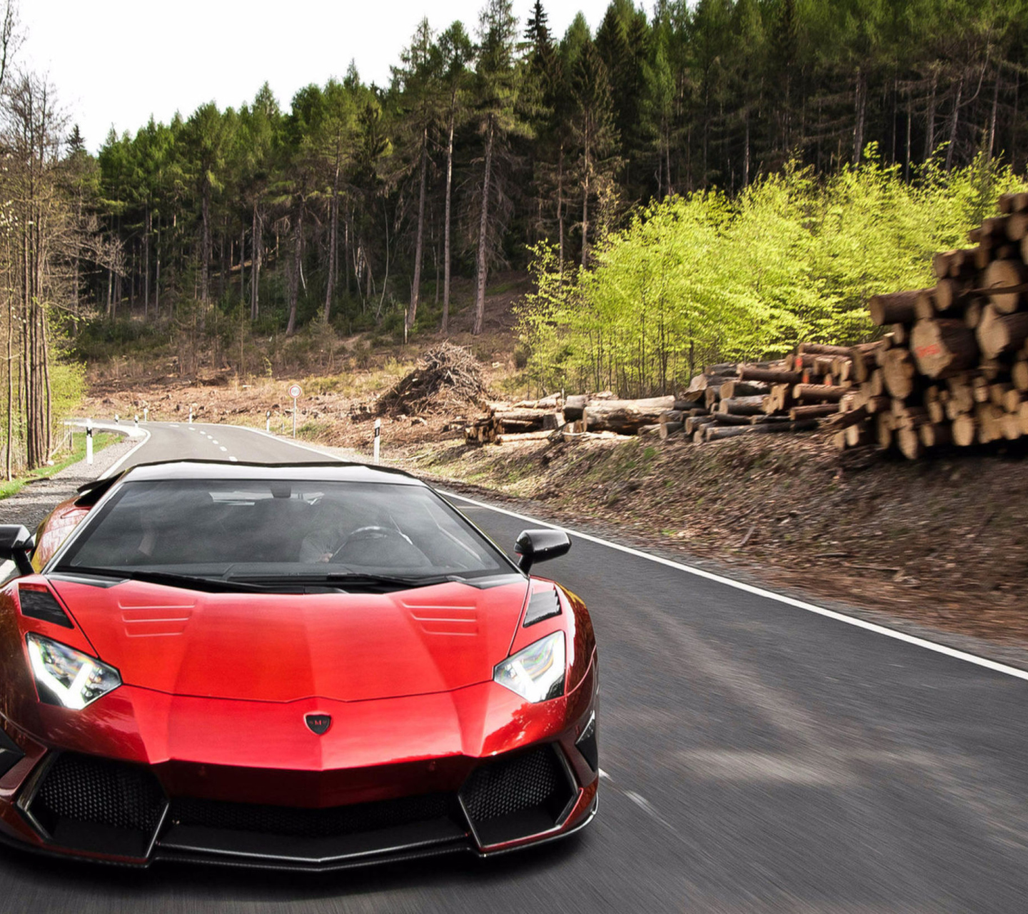 Fondo de pantalla Lamborghini Aventador Mansory 1440x1280