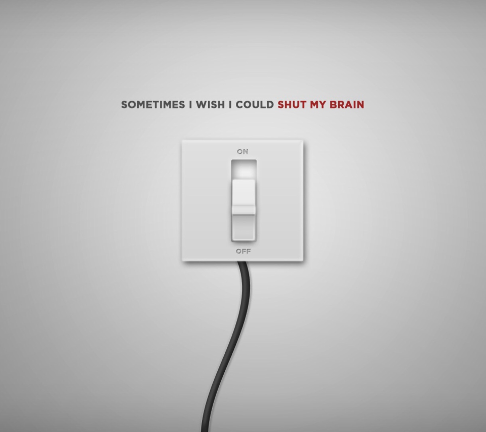 Das Shut My Brain Wallpaper 960x854