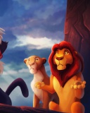 Das The Lion King Wallpaper 128x160