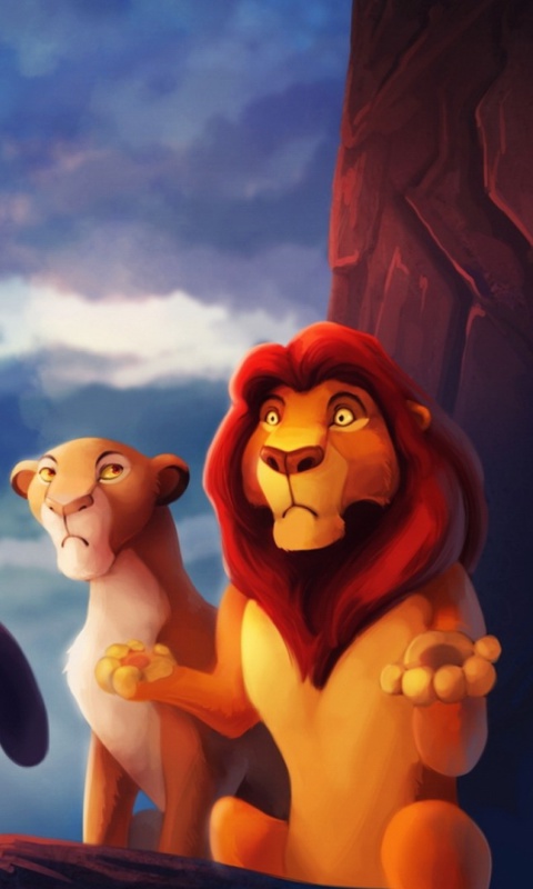 The Lion King wallpaper 480x800