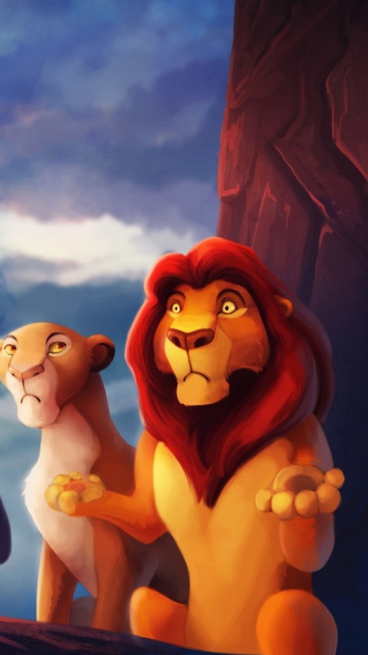 The Lion King wallpaper 750x1334