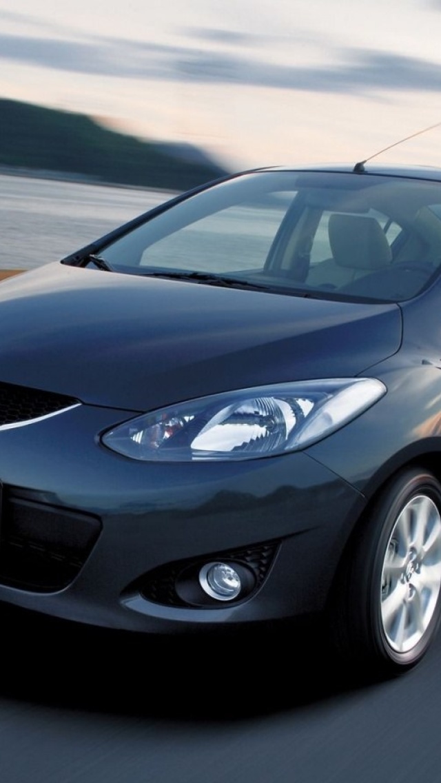 Mazda 2 Sedan wallpaper 640x1136