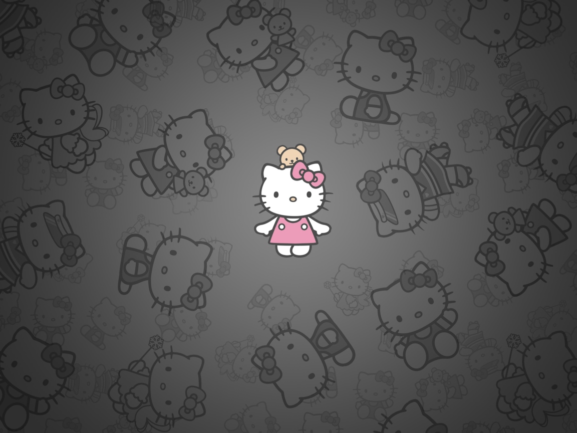 Screenshot №1 pro téma Hello Kitty 1152x864