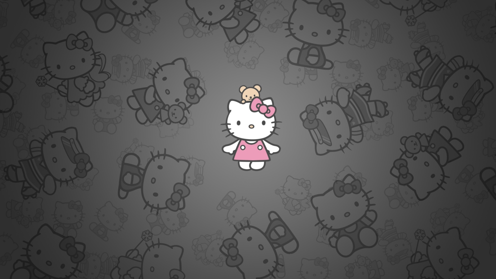 Screenshot №1 pro téma Hello Kitty 1600x900