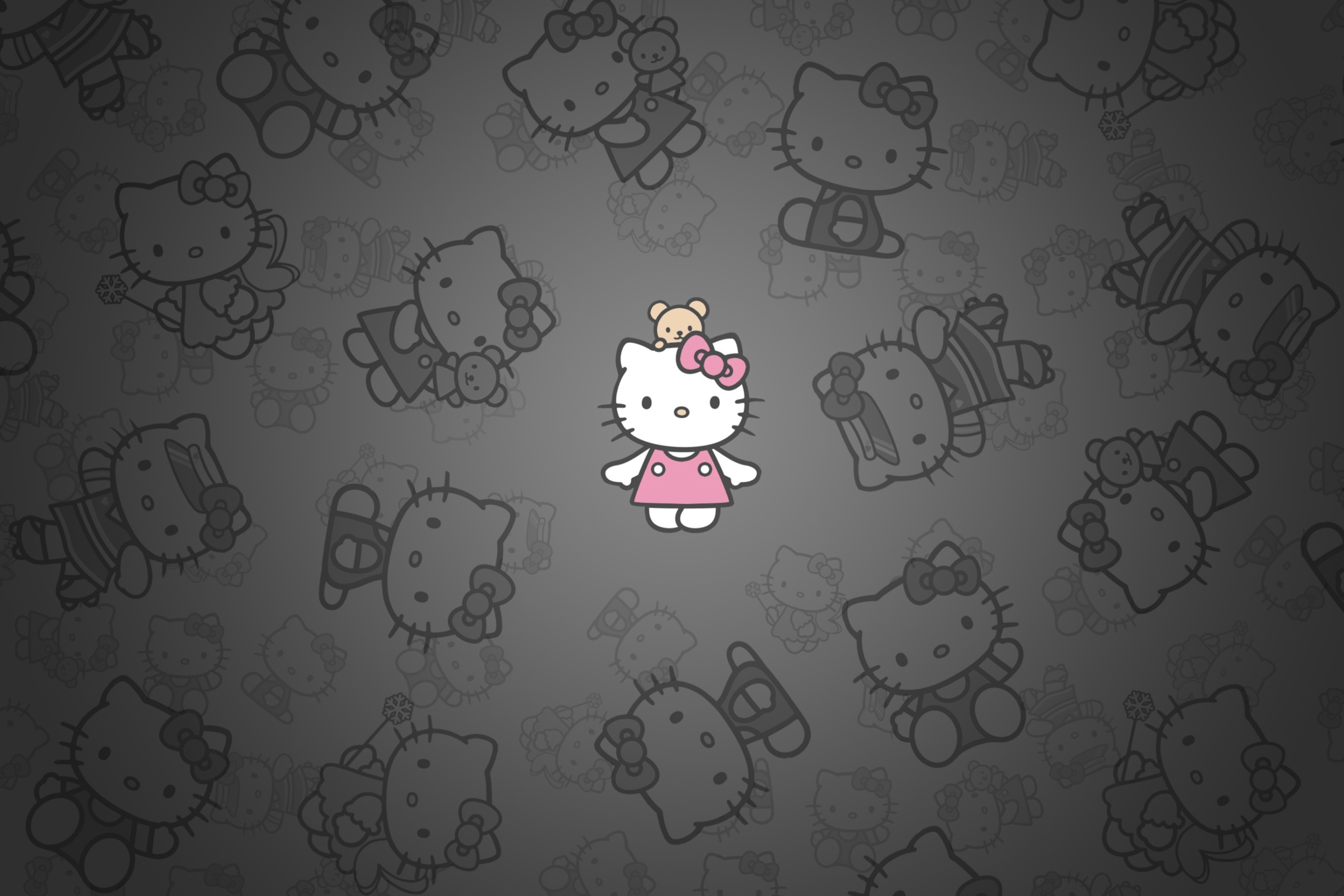 Fondo de pantalla Hello Kitty 2880x1920