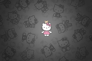 Kostenloses Hello Kitty Wallpaper für Android, iPhone und iPad