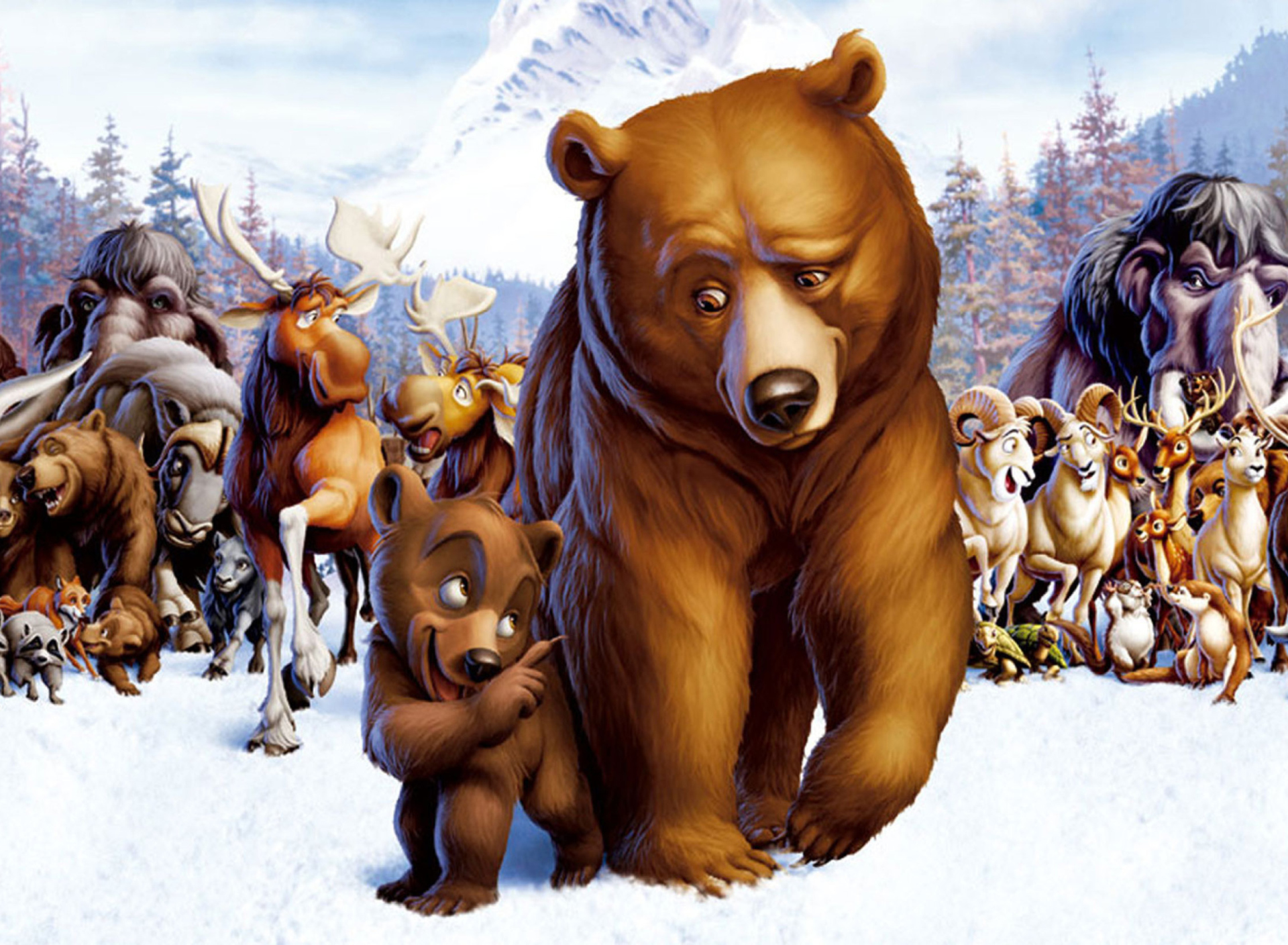 Brother Bear Cartoon Wallpaper for Xiaomi Mi 4.