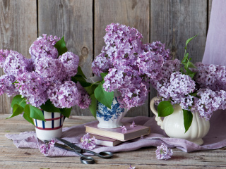 Das Lilac Bouquet Wallpaper 320x240