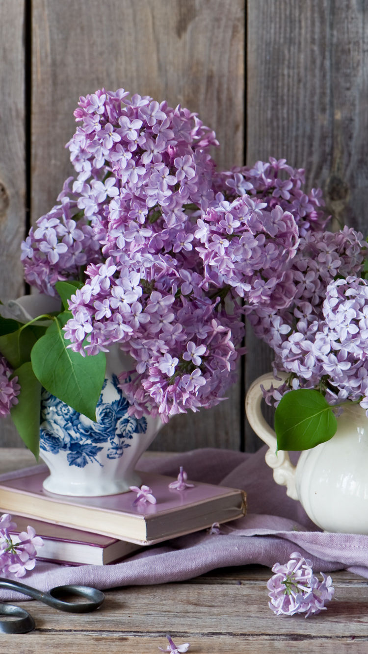 Fondo de pantalla Lilac Bouquet 750x1334