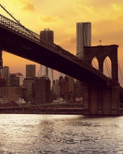 Das Brooklyn Bridge Wallpaper 176x220