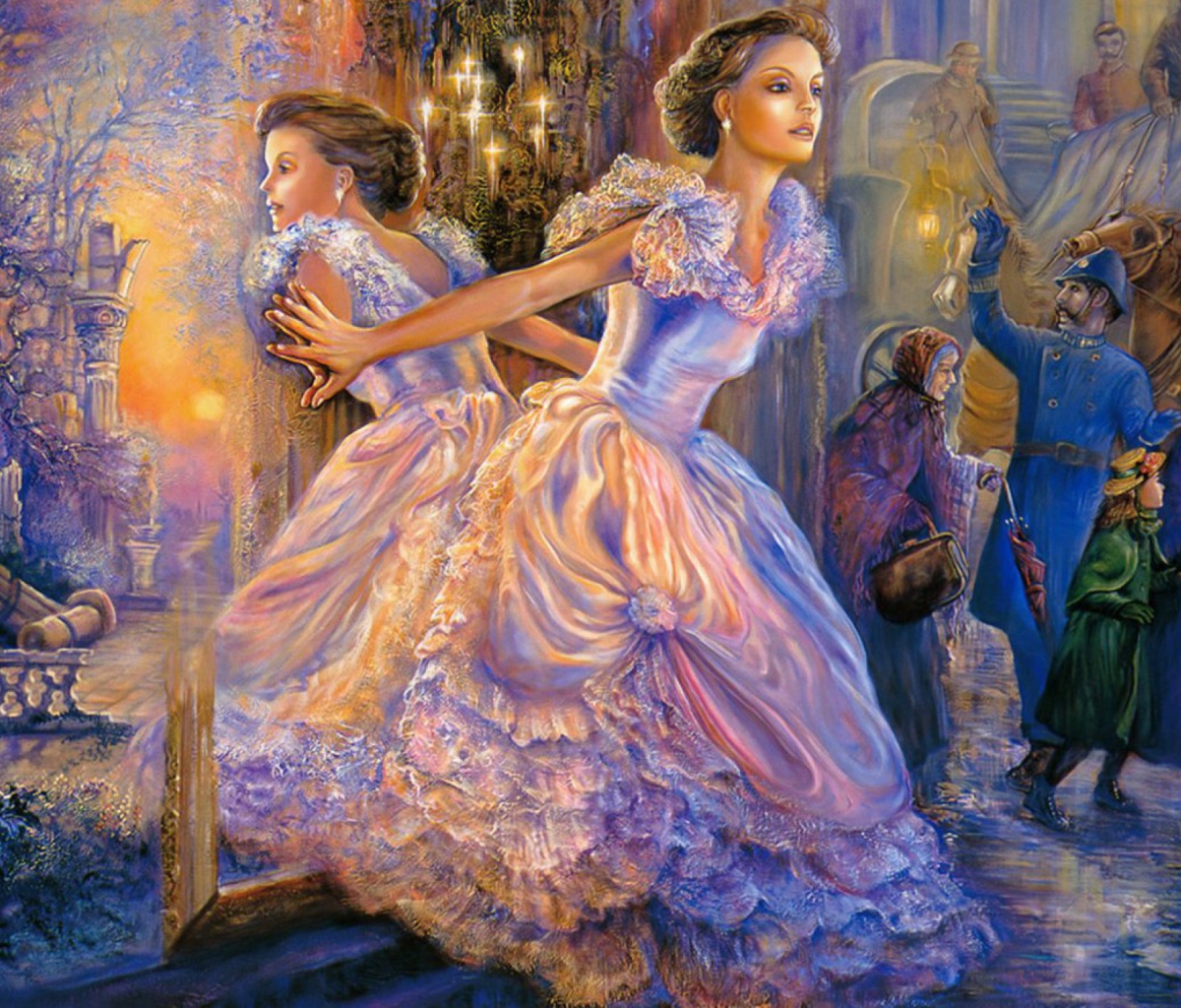 Das Josephine Wall Paintings - Alternative Reality Wallpaper 1200x1024