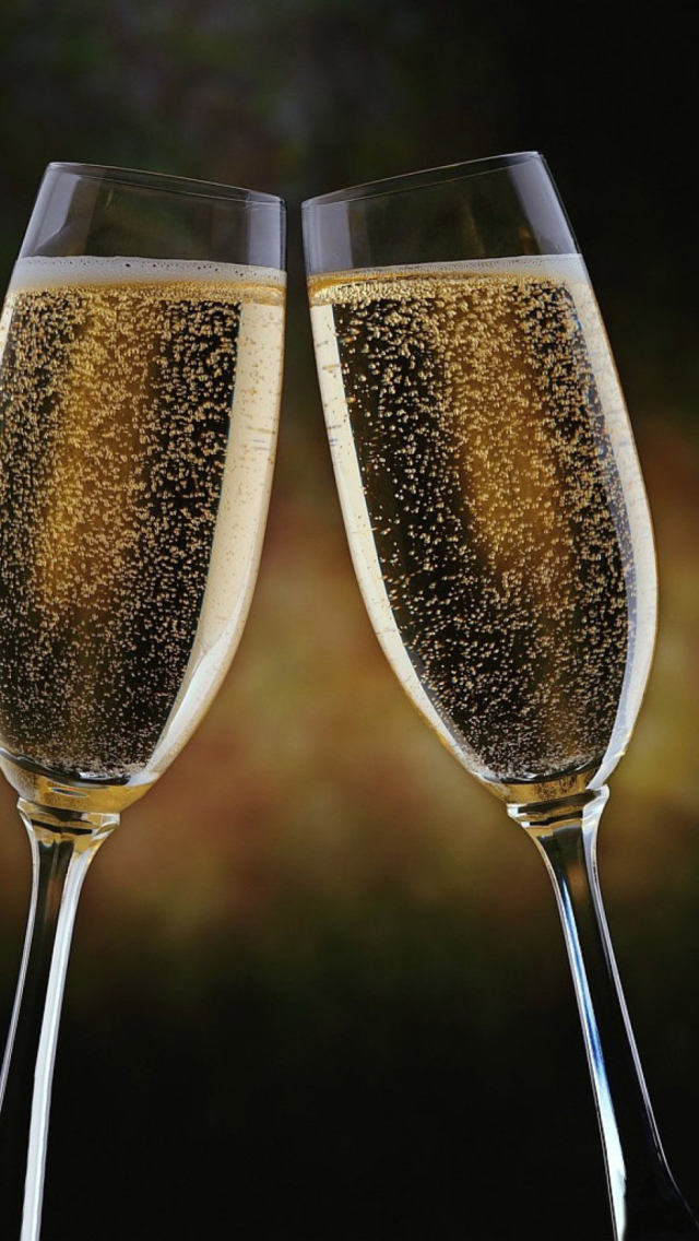 New Years Toast wallpaper 640x1136