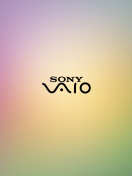 Sony Vaio Logo Purple wallpaper 132x176