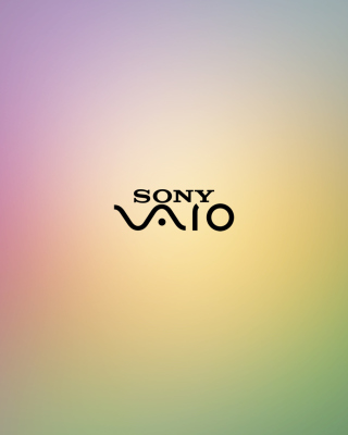 Kostenloses Sony Vaio Logo Purple Wallpaper für Samsung S5230