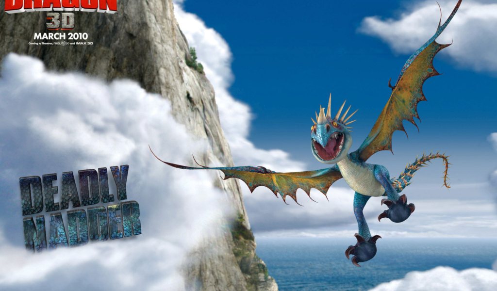 Fondo de pantalla How to Train Your Dragon 1024x600