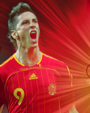 Обои Fernando Torres 128x160