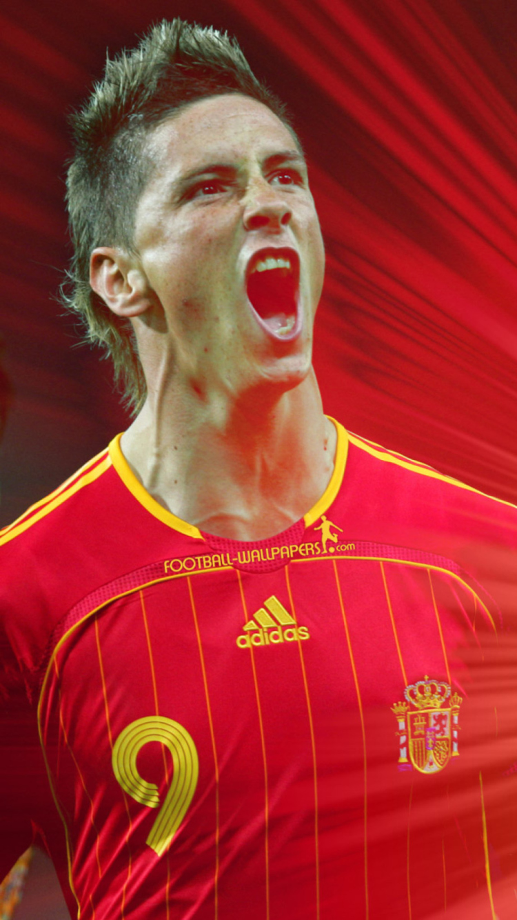 Fondo de pantalla Fernando Torres 750x1334