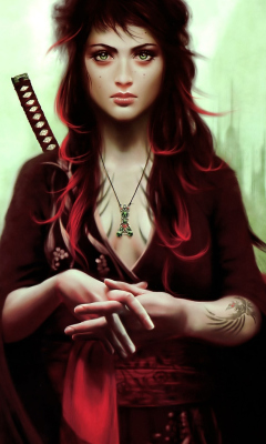 Warrior Girl screenshot #1 240x400